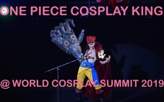 One piece cosplay king contest during nagoya world cosplay summit 2019